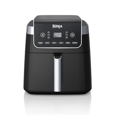 Ninja Air Fryer Pro XL 6-in-1 with 6.5 QT Capacity, Max Crisp, Air Fry, Air Roast, Bake, Reheat, Dehydrate, Max Crisp Technology with 450F, Nonstick Basket & Crisper Plate, AF181C (Canadian Version)