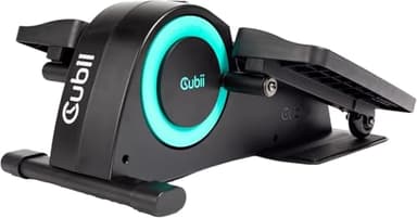 Cubii JR1 Seated Under Desk Elliptical Machine for Home Workout, Aqua, Holiday Fitness Gift, Mini Elliptical, Whisper-Quiet Desk Bike, Under Desk Pedal Exerciser w/Adjustable Resistance & Display