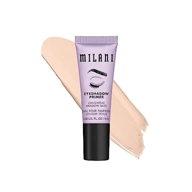 Milani Eyeshadow Primer - Clear Lightweight Eye Makeup Base for Crease-Proof Longwear - Preps Lids for Vibrant Color on All Skin Types