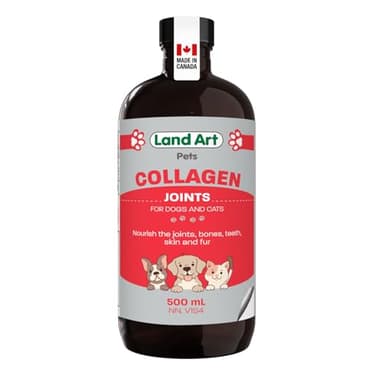 Pet Collagen Supplement - Grass Fed Beef Hydrolyzed - Natural Beef Flavour - Joint Care - Mobility & Health - Gluten, GMO & Sugar Free - for Dog & Cats - Made in Canada - 500ml