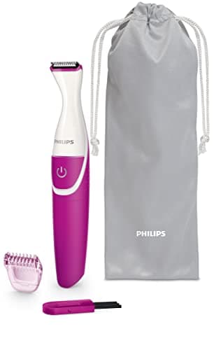 Philips BikiniGenie Cordless Women’s Bikini Trimmer, Electric Body Hair Trimmer for Bikini Line, Wet & Dry Use, BRT381/15