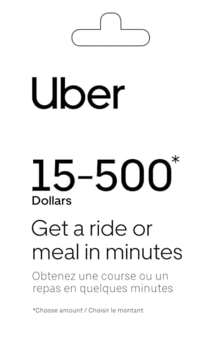 Uber Gift Card