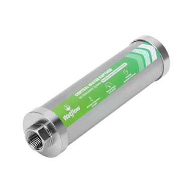Watflow Salt-Free Water Descaler Sysrem – Central Whole-House Water Softener, 3/4" NPT, Polarization System, Prevents Scale Without Salt or Chemicals