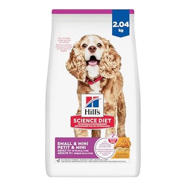 Hill's Science Diet Senior 11+ Small & Mini Chicken Meal, Barley & Brown Rice Recipe Dry Dog Food 2.04 kg Bag