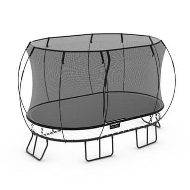 Springfree Oval Trampolines for Kids & Adults – Safe Outdoor Trampoline with Net & No Springs (Large Oval (8ft x 13ft))