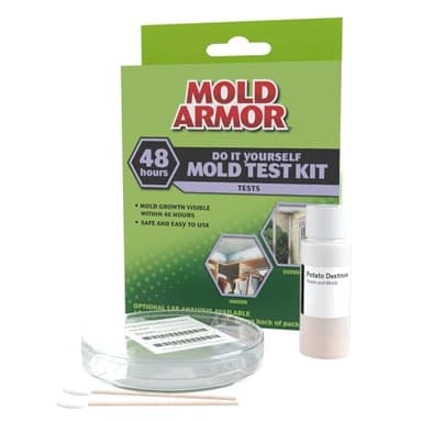 Mold Armor Do It Yourself Mold Test Kit, Test Surface Mold, Air Quality, and HVAC, Safe and Easy to Use, DIY at Home Mold Kit, Effective Both Indoors and Outdoors