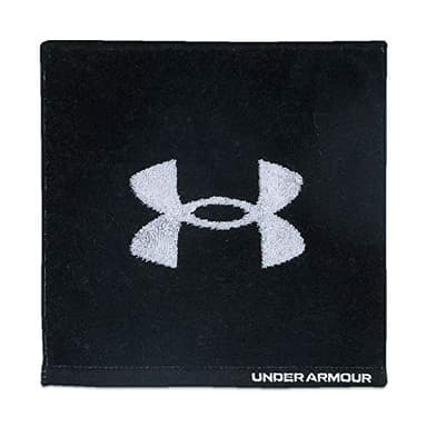 Under Armour Imabari Towel Handkerchief, Boxed, Petite Gift, Present, Giveaway, Novelty, Exit (SYMBOL (Black), Single Item)