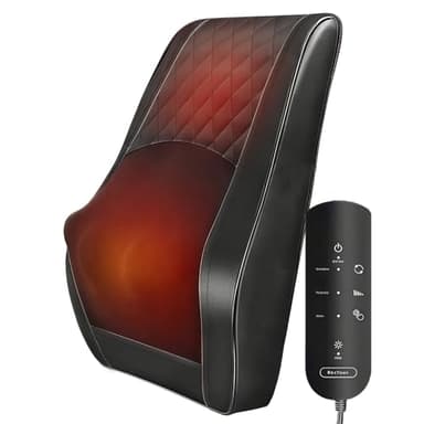 Boriwat Back Massager Neck Massager with Heat, Shiatsu Massage Pillow for Pain Relief, Massagers for Neck and Back, Shoulder, Leg, Gifts for Men Women Mom Dad, Stress Relax at Home and Office