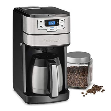 Cuisinart Automatic Grind & Brew 10-Cup Thermal Coffeemaker, Fully Programmable, Built-In Automatic Grinder (DGB-450C)
