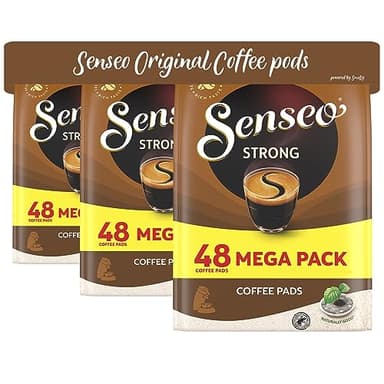 Senseo Dark Roast New Design Pack of 3 3 x 48 Coffee Pods