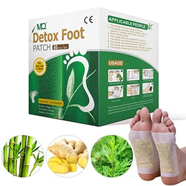Detox Foot Patch Health Care ，All-Natural Bamboo Detox Foot Pads to Remove Body Toxins，Free Socks for you(60 Packs ，120 Pieces)