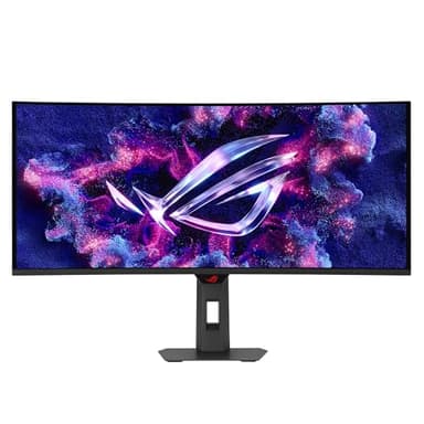 ASUS ROG Strix 34” Ultrawide OLED HDR Gaming Monitor (XG34WCDG) - 3440x1440, 175Hz, 0.03ms, OLED Care Pro, True 10-bit, G-SYNC Compatible, DisplayWidget, Extreme Low Motion Blur, 3 yr Warranty